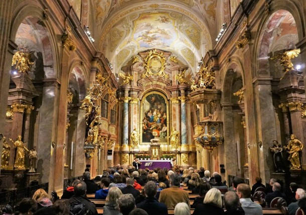     Koncert az Anna-templomban, Bécsben 